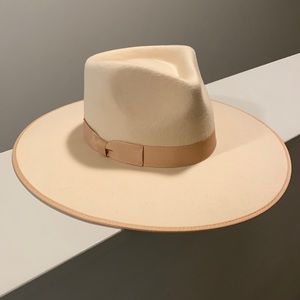 Lack of Color Teak Rancher Hat Ivory Small